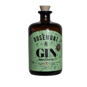 Bouteille de Gin de Montréal Rosemont