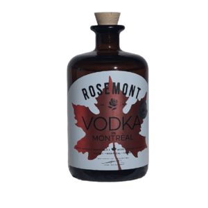 Bouteille de Vodka de Montréal Rosemont